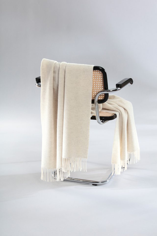 Wohndecke Soft Impression im Doubleface-Look, Biederlack, Baumwolle-Kaschmir-Mix – Bild 5 von 5