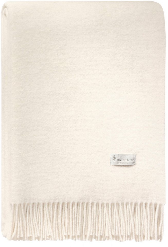 Wohndecke Soft Impression im Doubleface-Look, Biederlack, Baumwolle-Kaschmir-Mix – Bild 3 von 5