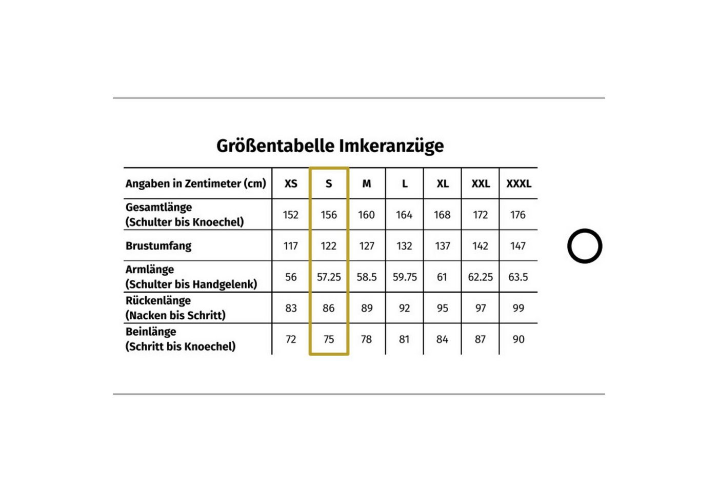 BIENEN SCHMIDT Arbeitsoverall Imkerschutzanzug BASIC mit integriertem Schleier & Reißverschluss weiß Imkersuit Schutzkleidung Arbeitsoverall Schutz-Overall – Bild 5 von 5