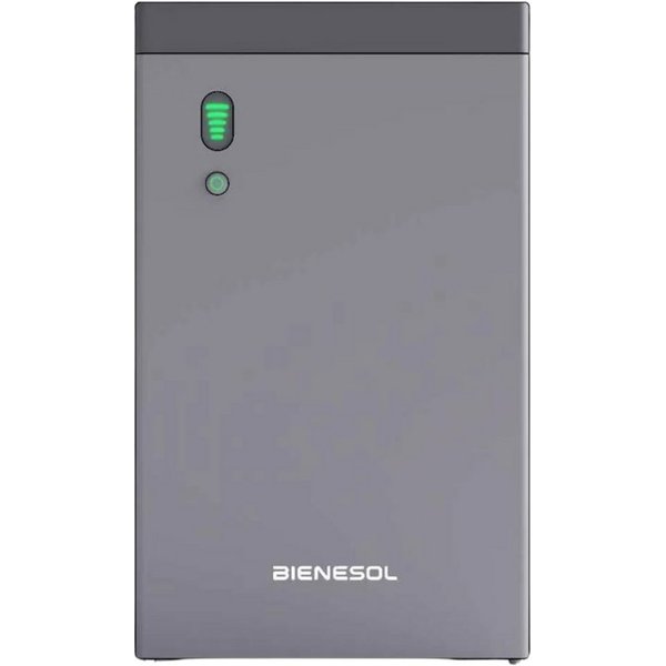 Bienesol Balkonkraftwerk CUBE 5200 All-in-One AC-DC Speicher mit 5,12 kWh 2500 Watt, (1-St)