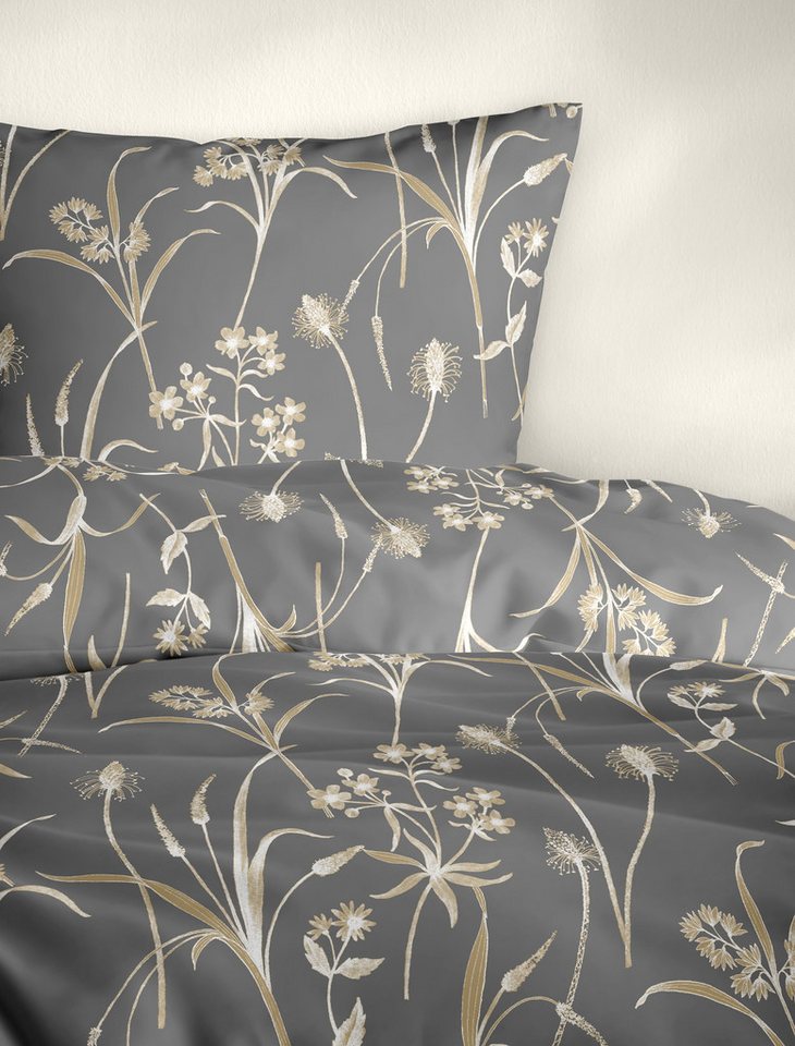 BIERBAUM Bettwäsche 3987, Mako-Satin, 2 teilig, Mako-Satin, 100 % Baumwolle, pflegeleicht – Bild 3 von 4