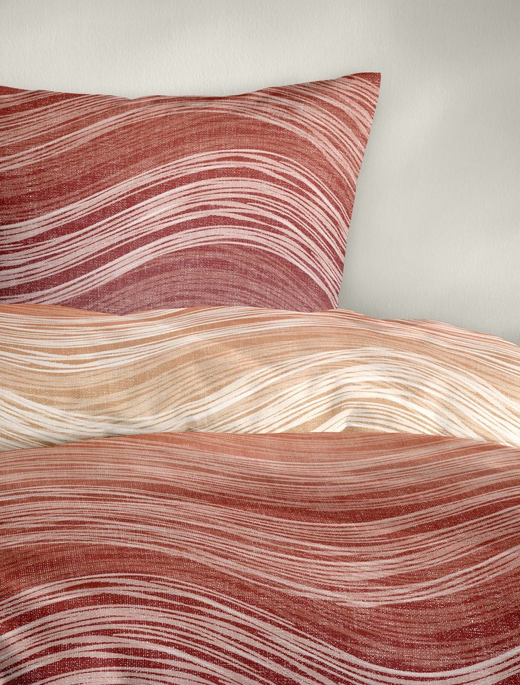 BIERBAUM Bettwäsche 4061, Mako-Satin, 2 teilig, Mako-Satin, 100 % Baumwolle, pflegeleicht – Bild 3 von 4