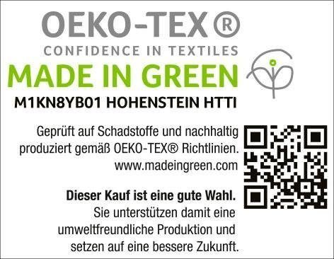 BIERBAUM Bettwäsche Senci in 135x200 oder 155x220 cm, Biber, 2 teilig, Uni Optik mit feinem Fischgrätmuster, pflegeleicht, 100% Baumwolle – Bild 5 von 5