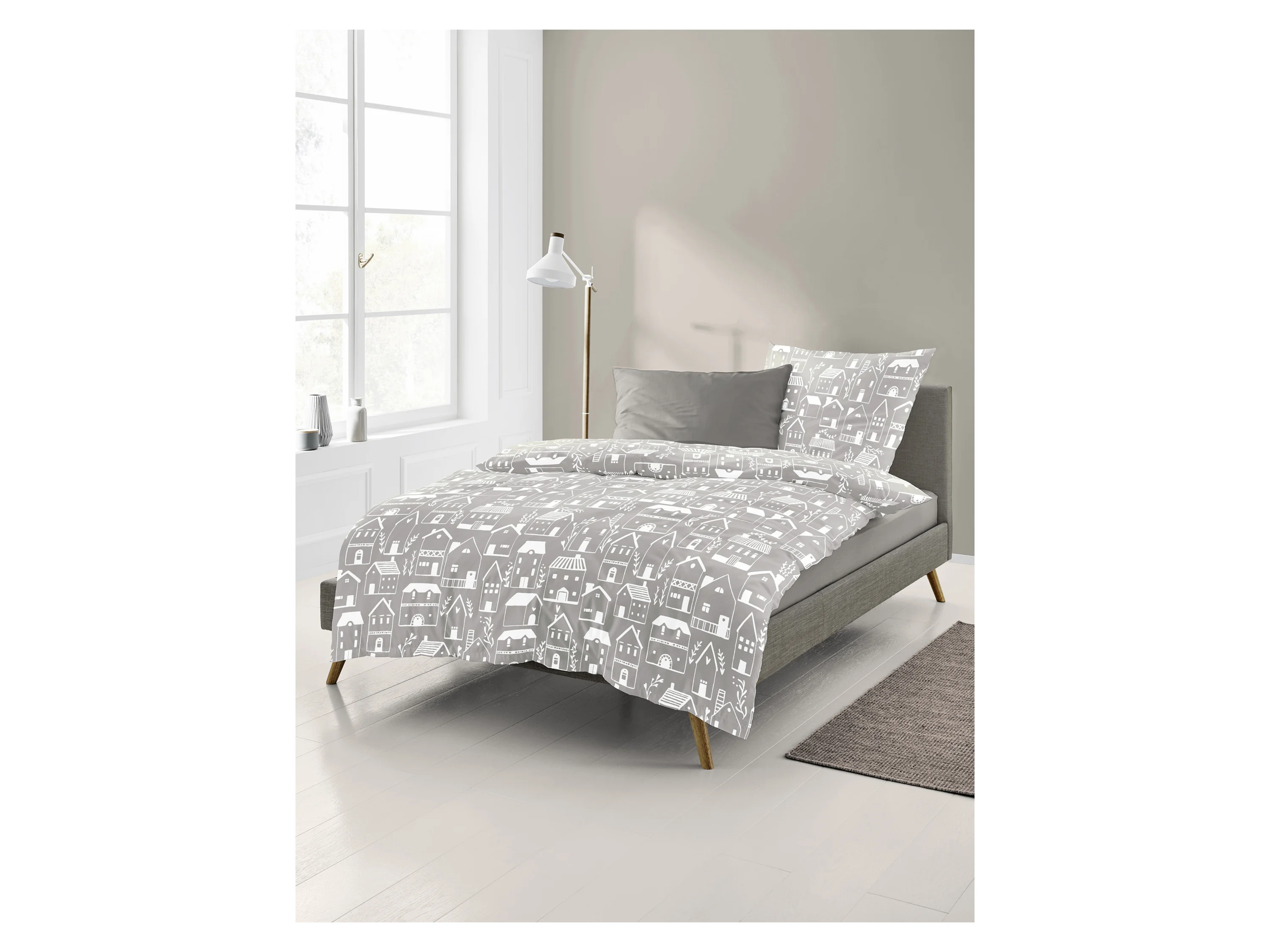 BIERBAUM Feinbiber Bettwäsche (Beige, 135 X 200 CM) – Bild 2 von 3