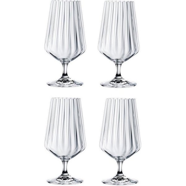 Nachtmann Bierglas Nachtmann Celebration Bierglas 4er Set, Kristallglas