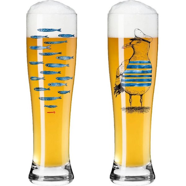 #13/#14 Weizenbierglas, 2 Stück