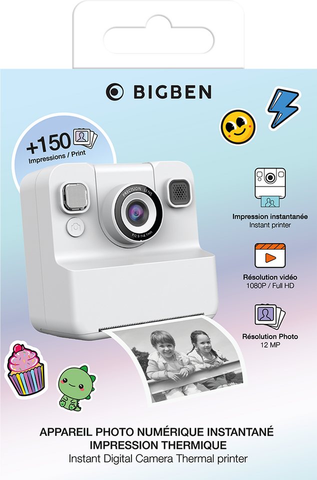 BigBen Sofortbildkamera mit Thermodrucker Sofortbildkamera – Bild 5 von 5
