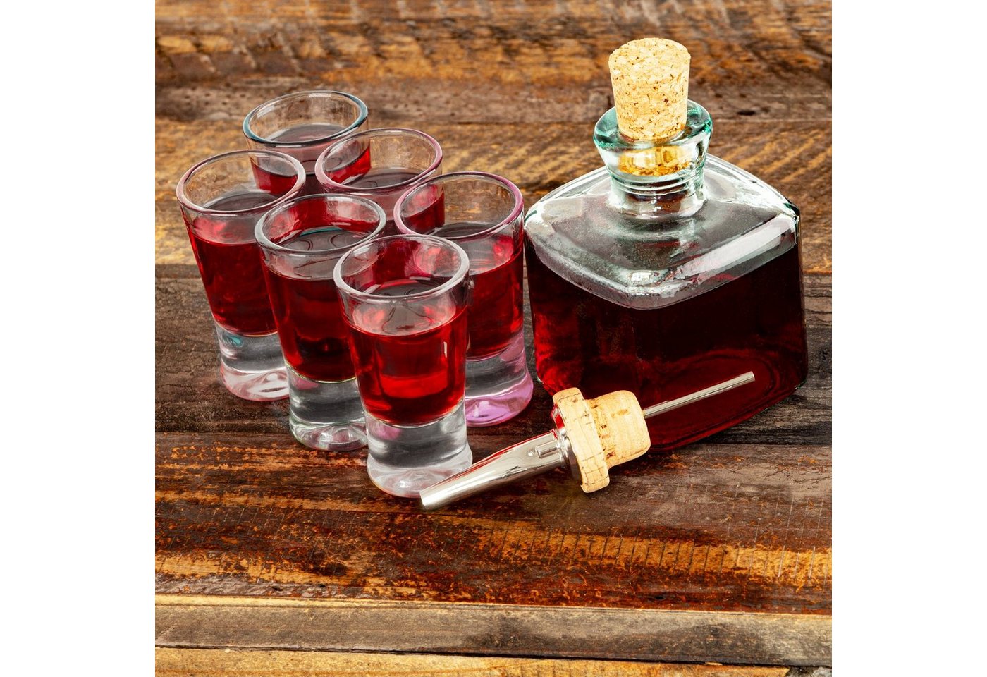 BigDean Schnapsglas 24 x Schnapsgläser 2cl Shotgläser Spülmaschinenfest Stamperl, 24-tlg., Glas, Schnapsglas, Shotglas, Spülmaschinenfest, Robust, Lebensmittele – Bild 5 von 5