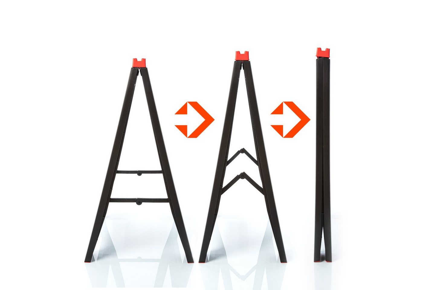 BigDean Untergestell Unterstellbock Arbeitsbock Klappbock Stützbock, Zubehör für DIY, Pro, Vielseitig, Platzsparend, Robust – Bild 4 von 5