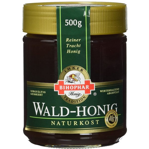 BIHOPHAR Honig, Bihophar Wald Honig Naturkost sorgfältig geimkerter Honig 500g