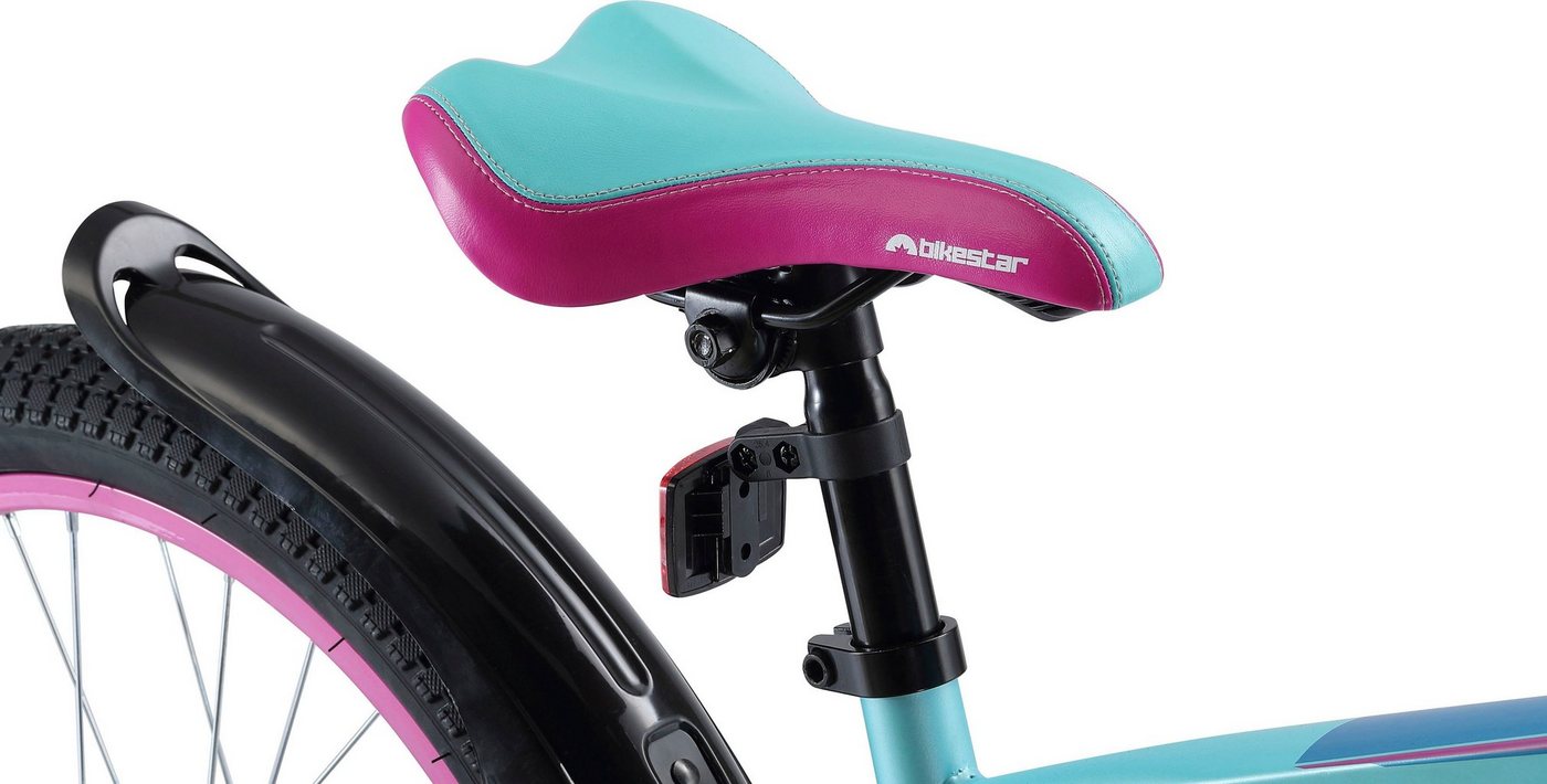 Bikestar Jugendfahrrad Urban Jungle, 1 Gang, für Damen – Bild 5 von 5
