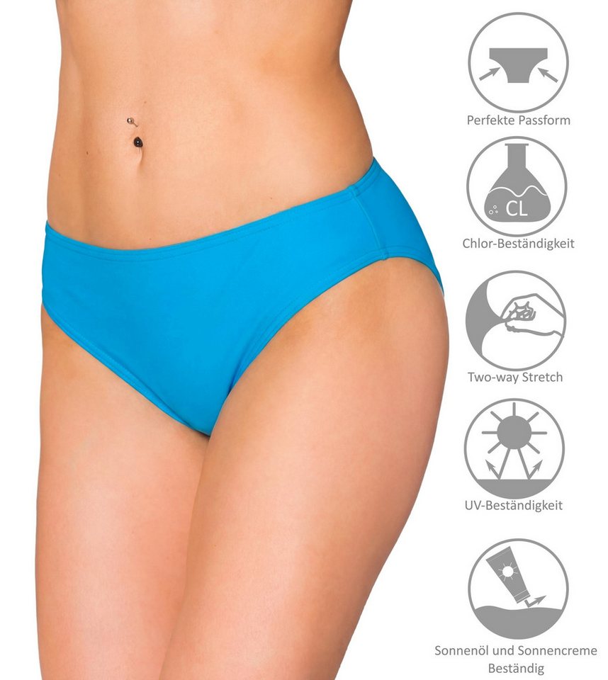 Aquarti Bikini-Hose Aquarti Damen Bikini Hose mit mittelhohem Bund – Bild 5 von 5