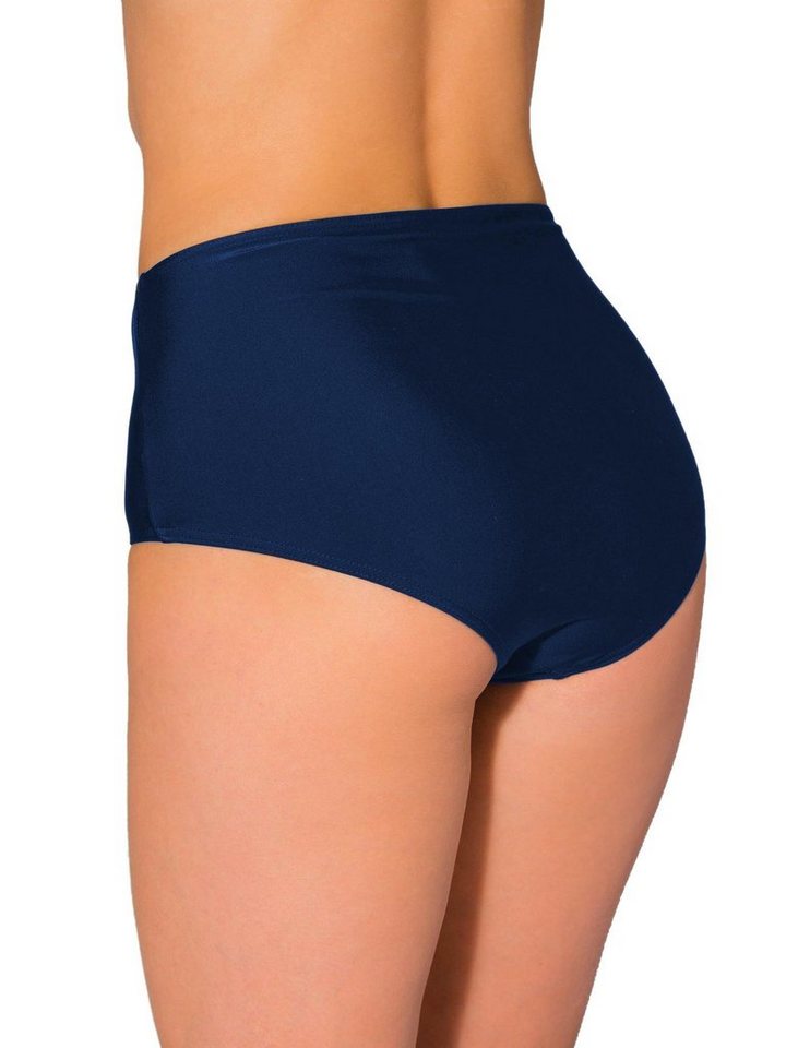 Aquarti Bikini-Hose Aquarti Damen Bikinihose Bikini-Slip mit Hohem Bund – Bild 3 von 5