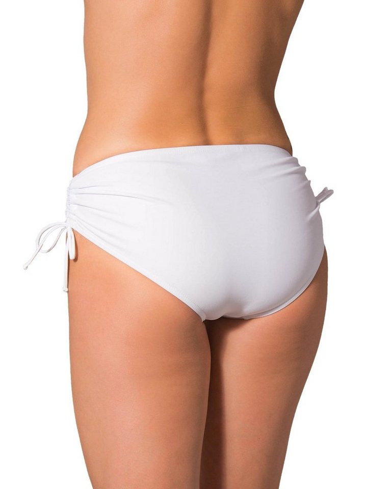 Aquarti Bikini-Hose Aquarti Damen Bikinihose mit Raffung und Schnüren – Bild 2 von 5