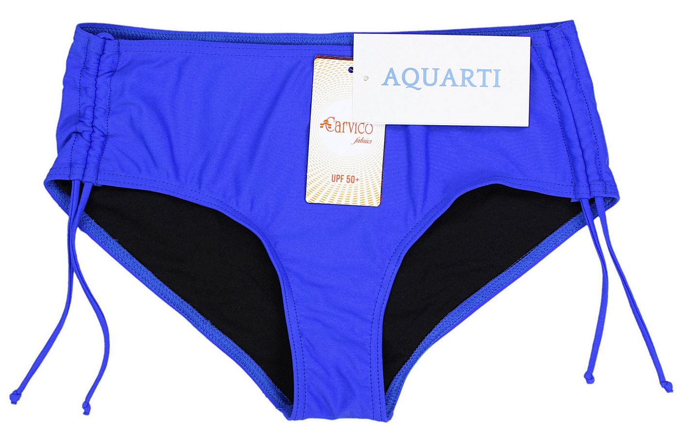 Aquarti Bikini-Hose Aquarti Damen Bikinihose mit Raffung und Schnüren – Bild 3 von 5