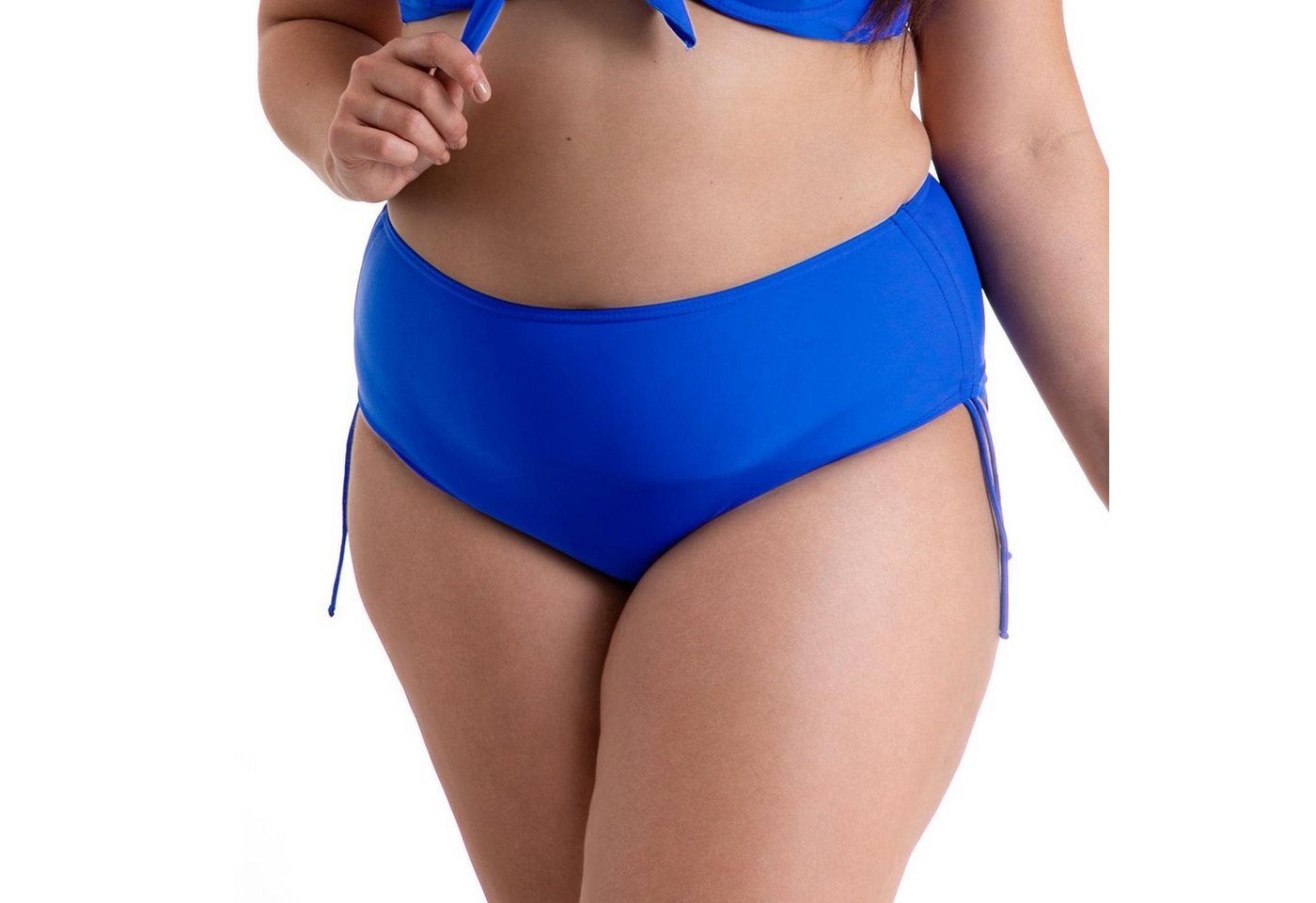 Aquarti Bikini-Hose Aquarti Damen Bikinihose mit Raffung und Schnüren – Bild 5 von 5