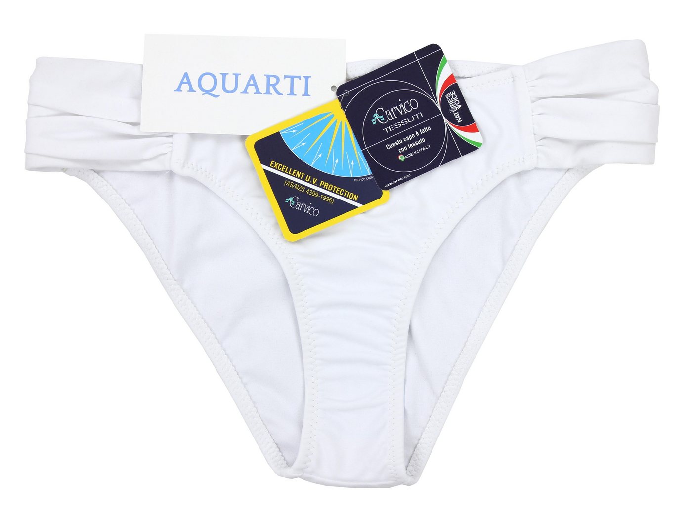 Aquarti Bikini-Hose Aquarti Damen Bikinihose mit seitlichen Raffungen – Bild 4 von 5