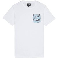 BILLABONG Herren Shirt ALLDAY PRINTED CREW, Größe XXL in Weiß