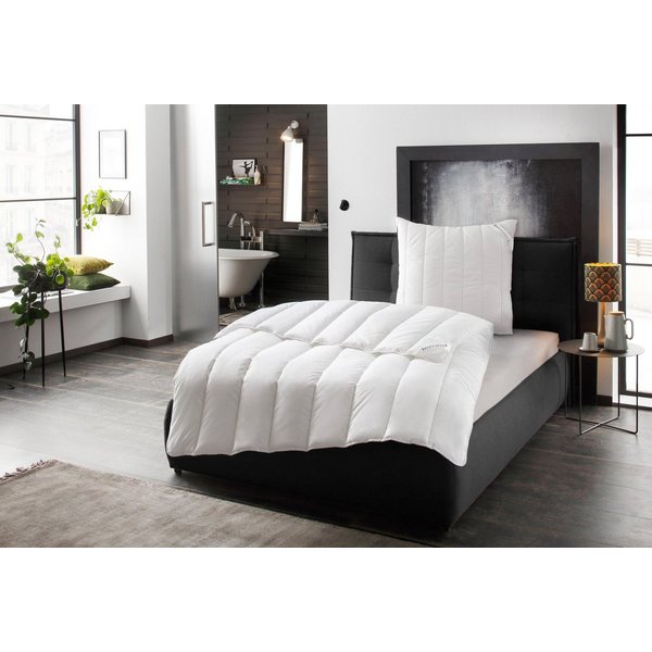 billerbeck Microfaserbettdecke Liliane, Bettdecke 135x200, 155x220 cm, Decke für Hausstauballergiker, Füllung: 100% Polyester-Hohlfaser, Bezug: 100% Baumwolle, 