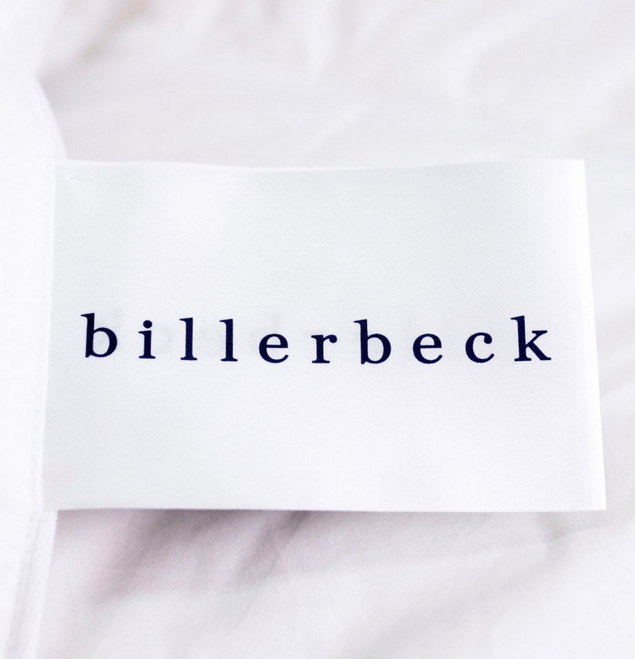 billerbeck Microfaserkissen Liliane, Kissen ist Allergiker freundlich (Hausstauballergiker), Füllung: FLOCKIS-Faserbällchen, Bezug: 100% Baumwolle, Seitenschläf – Bild 5 von 5