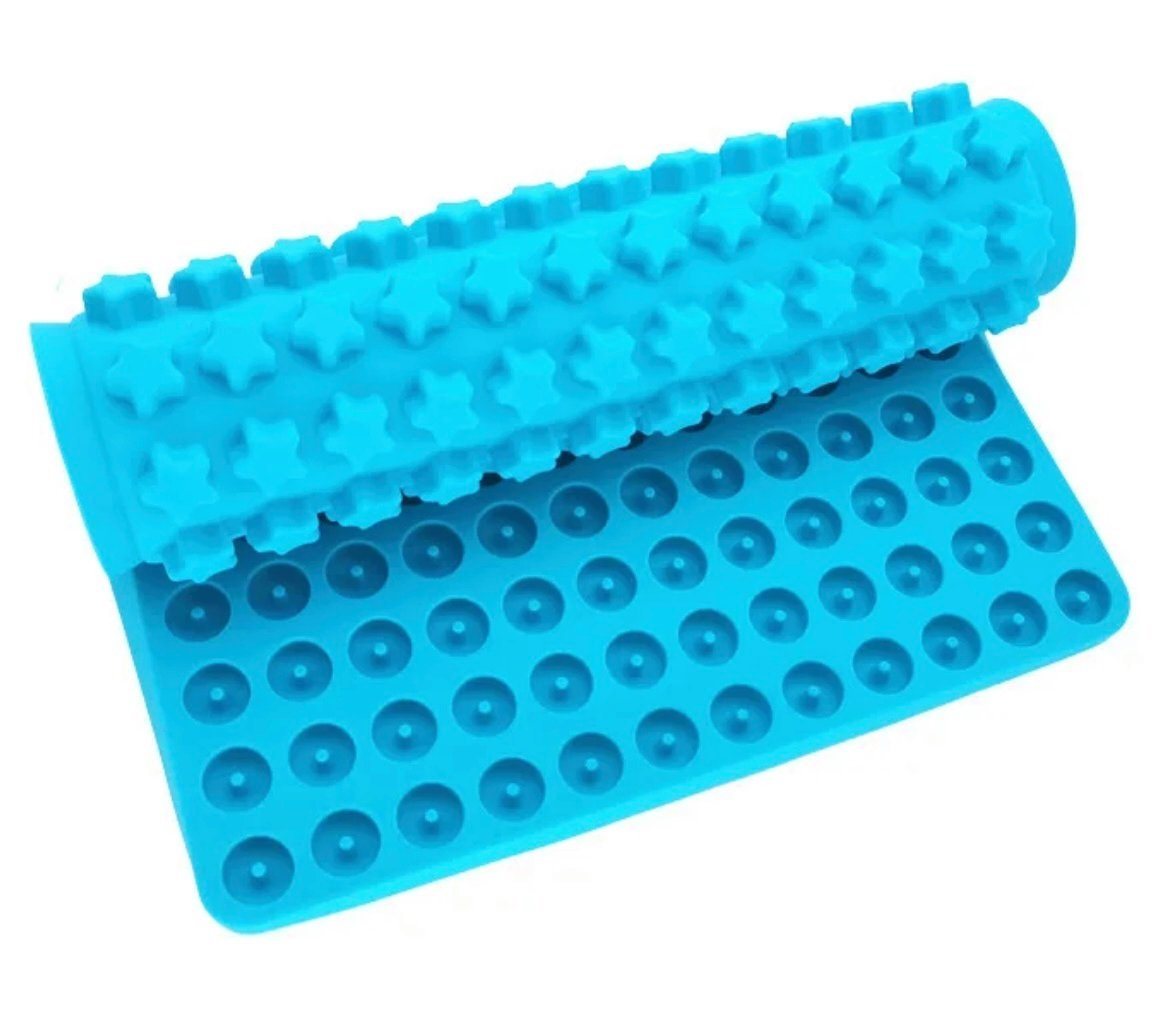 Bioscen Backmatte PetDelight Stars & Donuts: Silikon Backmatte für köstliche Hundekekse, Silikon (Backmatte) – Bild 3 von 4