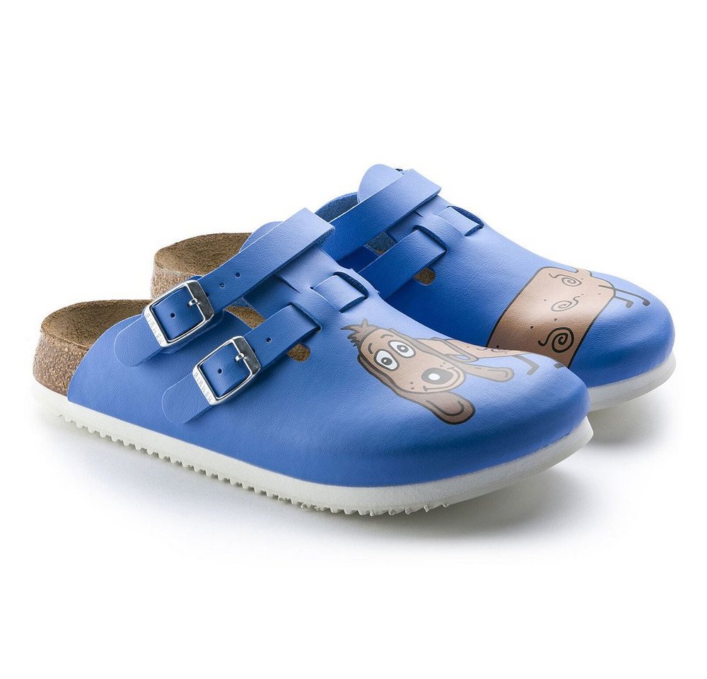 Birkenstock Clog Kay Superlauf, Birko-Flor, Dog Blue Pantolette – Bild 4 von 5