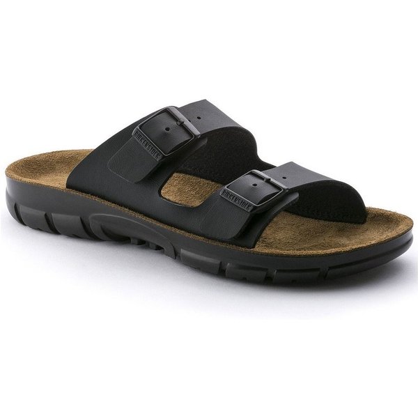 Birkenstock Sandale Bilbao, Birko-Flor, schwarz Pantolette