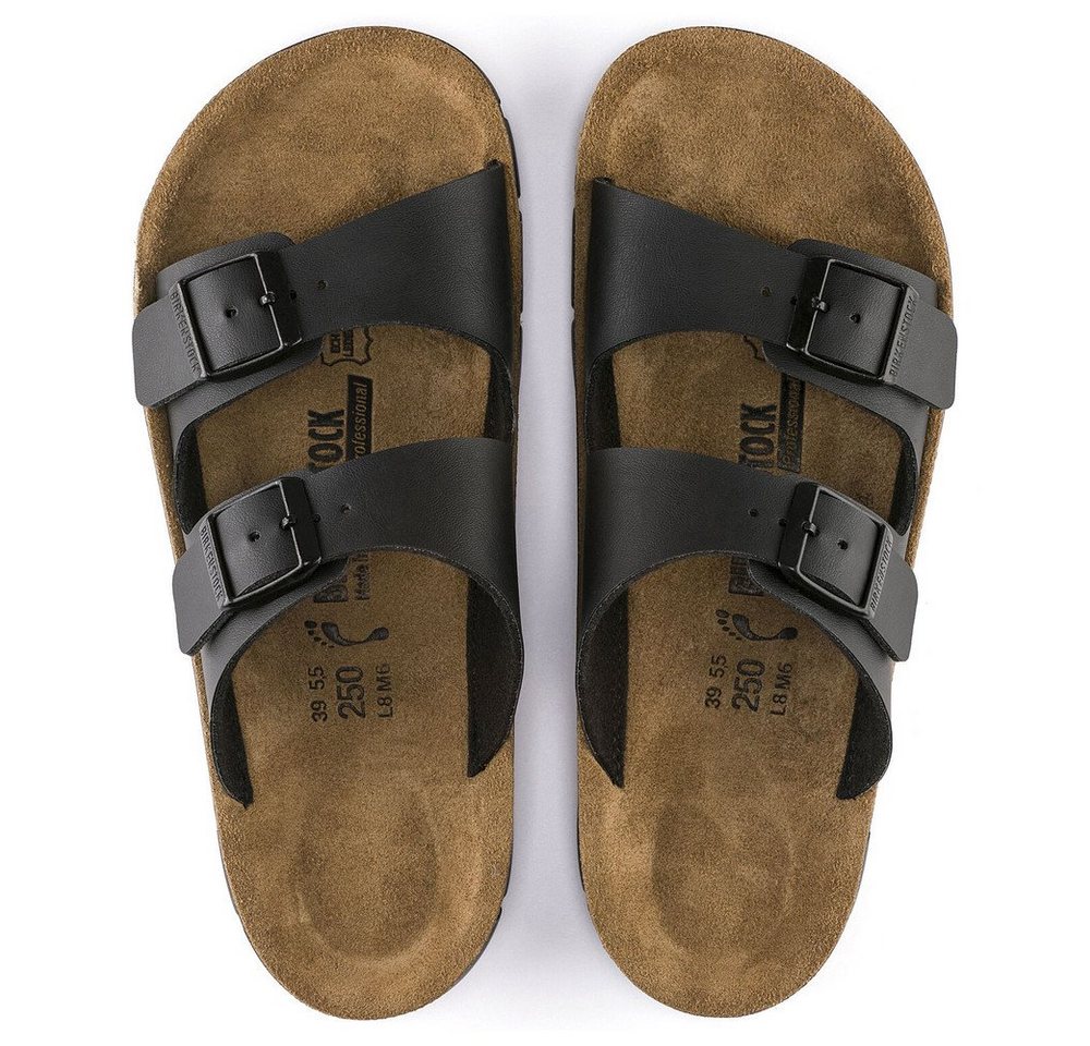 Birkenstock Sandale Bilbao, Birko-Flor, schwarz Pantolette – Bild 3 von 5
