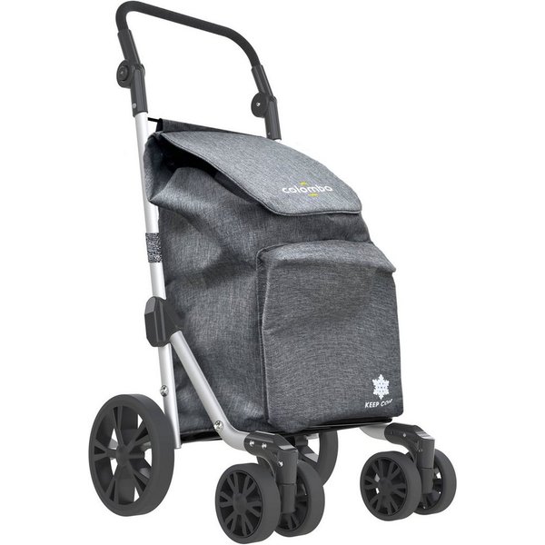 Bischof Einkaufstrolley keep cold, 44 l, wasserdichte Tasche aus Polyester, zusätzlich 4 Liter Kühlfach