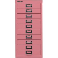 Schubladenschrank 10 Schübe, DIN A4 pink