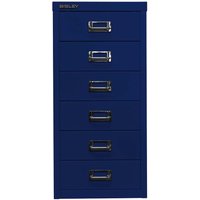 Schubladenschrank 6 Schübe, DIN A4 oxfordblau
