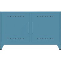 BISLEY Sideboard "Fern" 1 Fachboden, B114xT40xH72,5cm, blau