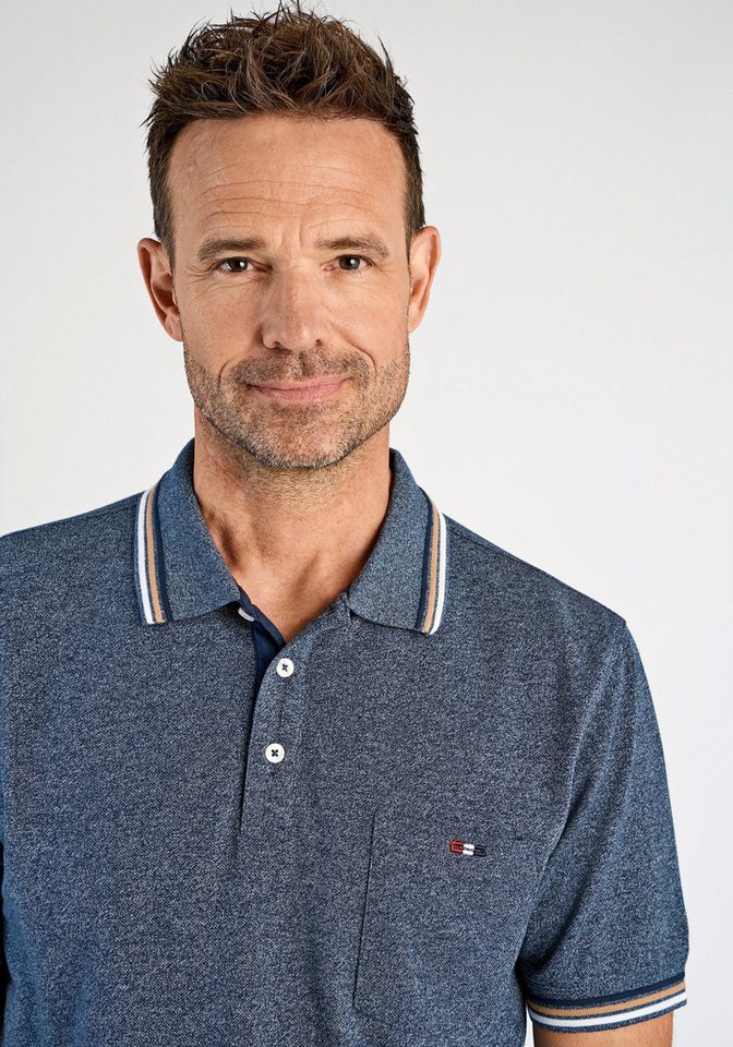 BISON Poloshirt Poloshirt Comfort Fit – Bild 3 von 5