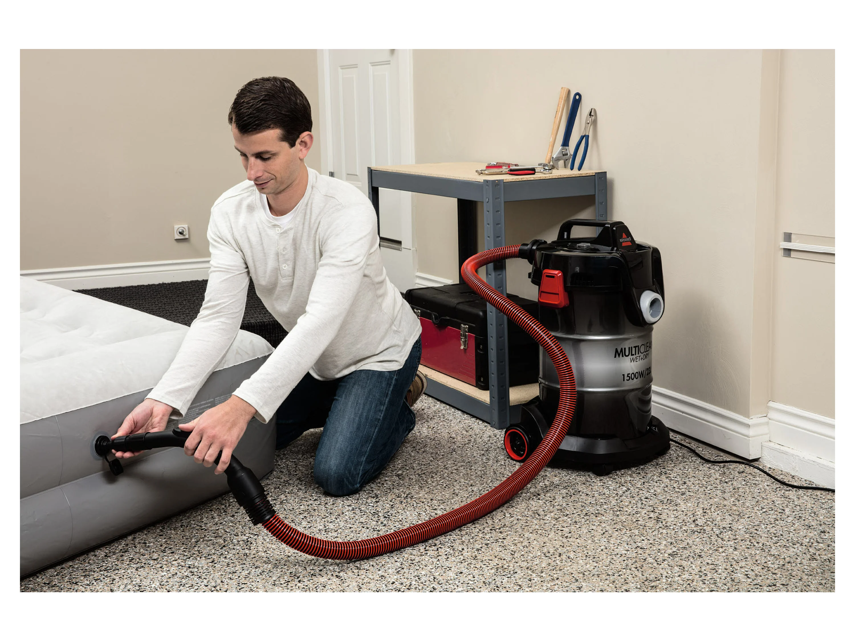 BISSELL Multi Clean Wet & Drum Black Red – Bild 3 von 4