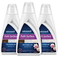 BISSELL Multi-Oberflächenreinigungsmittel, 3 Stück, zur Nassreinigung