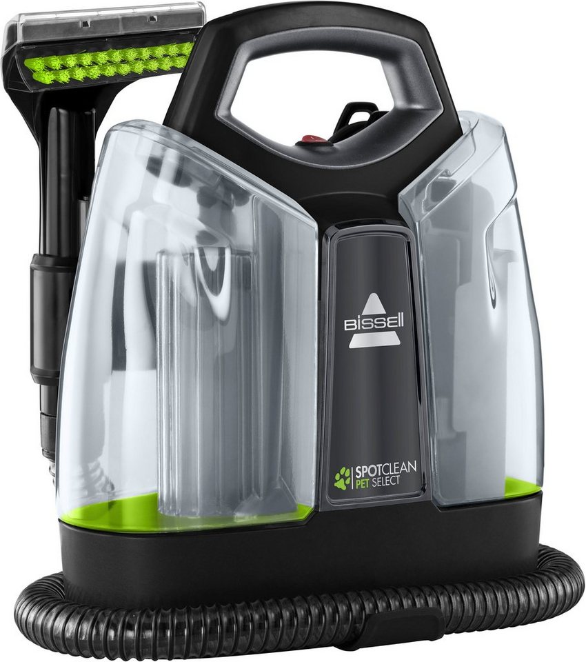 Bissell Wasch-Sauger 37288, Fleckenreiniger SpotClean Pet Select, leicht, kompakt, 330 W, beutellos, Haustieraufsatz, reinigt Flecken auf Teppich, Polster, Trep – Bild 2 von 5