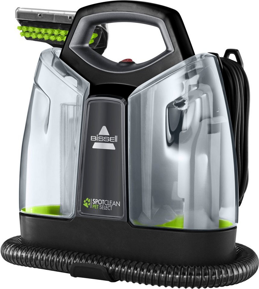 Bissell Wasch-Sauger 37288, Fleckenreiniger SpotClean Pet Select, leicht, kompakt, 330 W, beutellos, Haustieraufsatz, reinigt Flecken auf Teppich, Polster, Trep – Bild 4 von 5