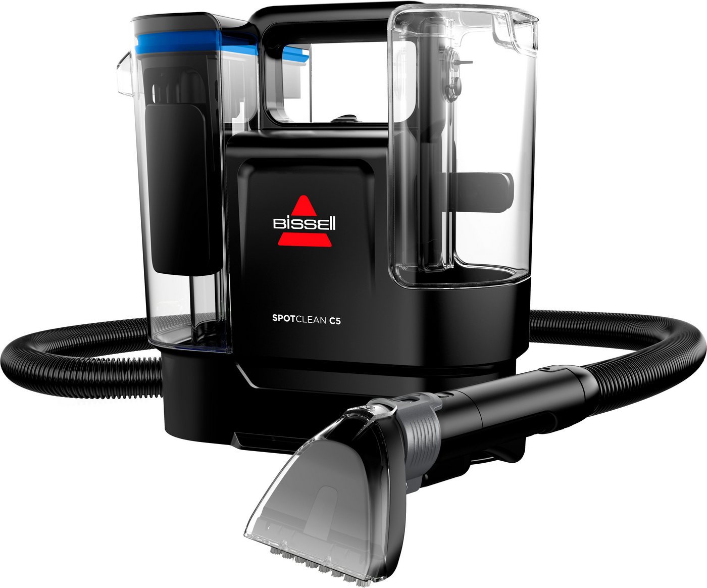Bissell Wasch-Sauger 3928N, SpotClean C5 Select, leistungsstark, klein, Dual-Tank, 400 W, beutellos, >15kPa, Selbstreingung, reinigt Flecken auf Teppich, Polste – Bild 2 von 5