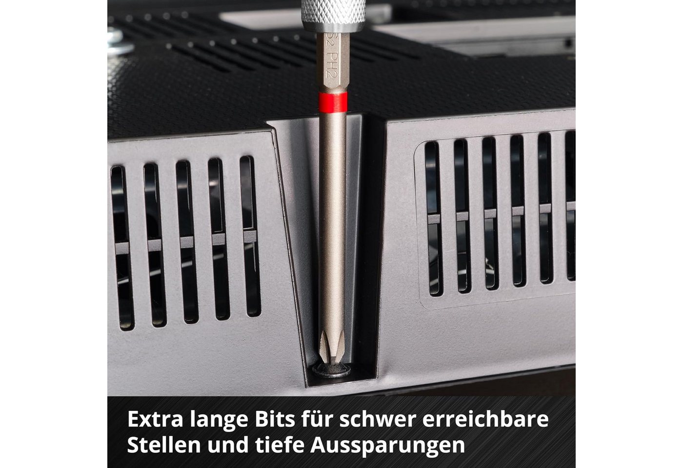 Einhell Bit-Set Einhell M-CASE 16-tlg. Bit-Set (für Akkuschrauber und Bohrmaschinen mi, 16-St., Original Einhell M-CASE 16-tlg. Bit-Set (für Akkuschrauber und B – Bild 4 von 5