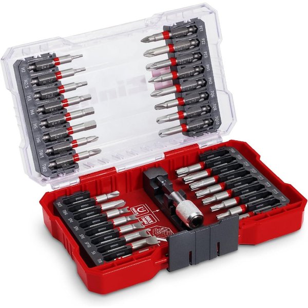 Einhell Bit-Set Einhell M-CASE 33-tlg. Bit-Set (für Akkuschrauber und Bohrmaschinen mi, 33-St., Einhell M-CASE 33-tlg. Bit-Set (für Akkuschrauber und Bohrmaschi