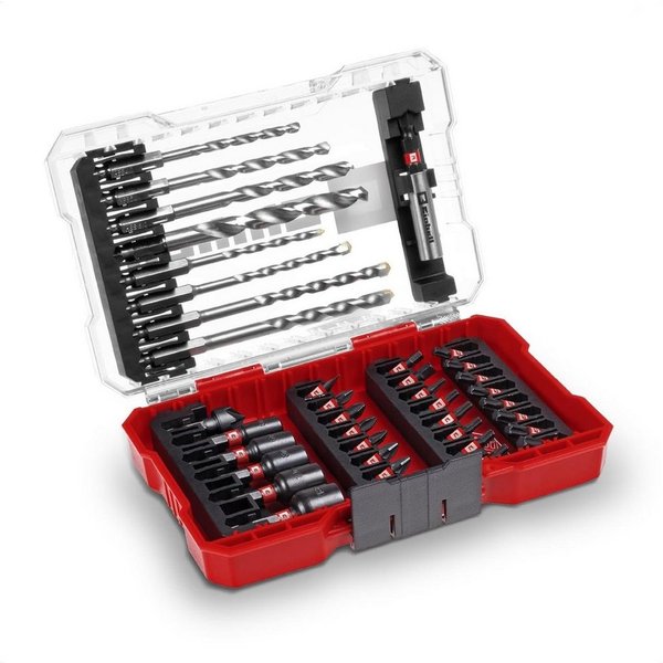 Einhell Bit-Set Original Einhell M-CASE 39-tlg. schlagfestes Zubehör-Set (25-mm-Bits, 39-St., Original Einhell M-CASE 39-tlg. schlagfestes Zubehör-Set (25-mm-Bi