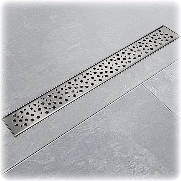 Bituxx Duschrinne Duschrinne Tropfen 90cm, MS-14750