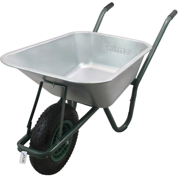 Bituxx Schubkarre 100 Liter 250Kg Dunkelgrün, (MS-16182)