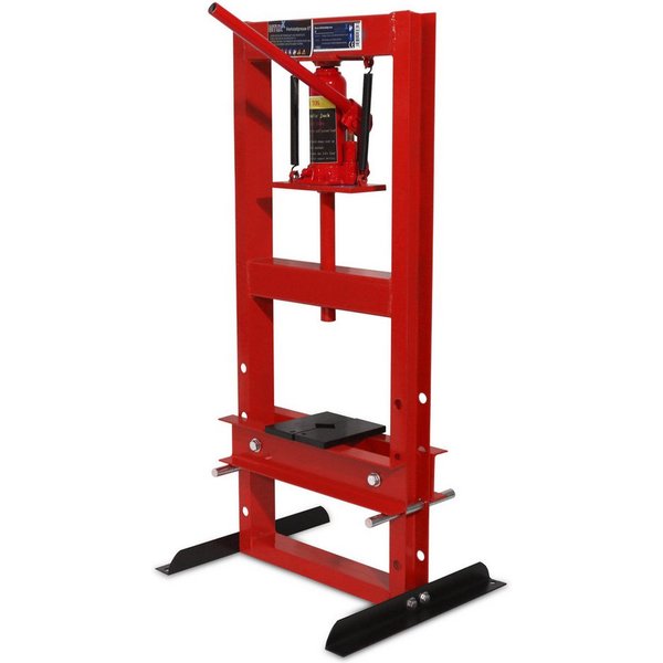 Bituxx Werkstattpresse 6T Rot, MS-19523
