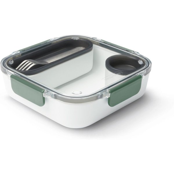 black+blum Lunchbox, Kunststoff, (1-tlg), inklusive Innenbehälter und Saucenbecher, 1000 ml