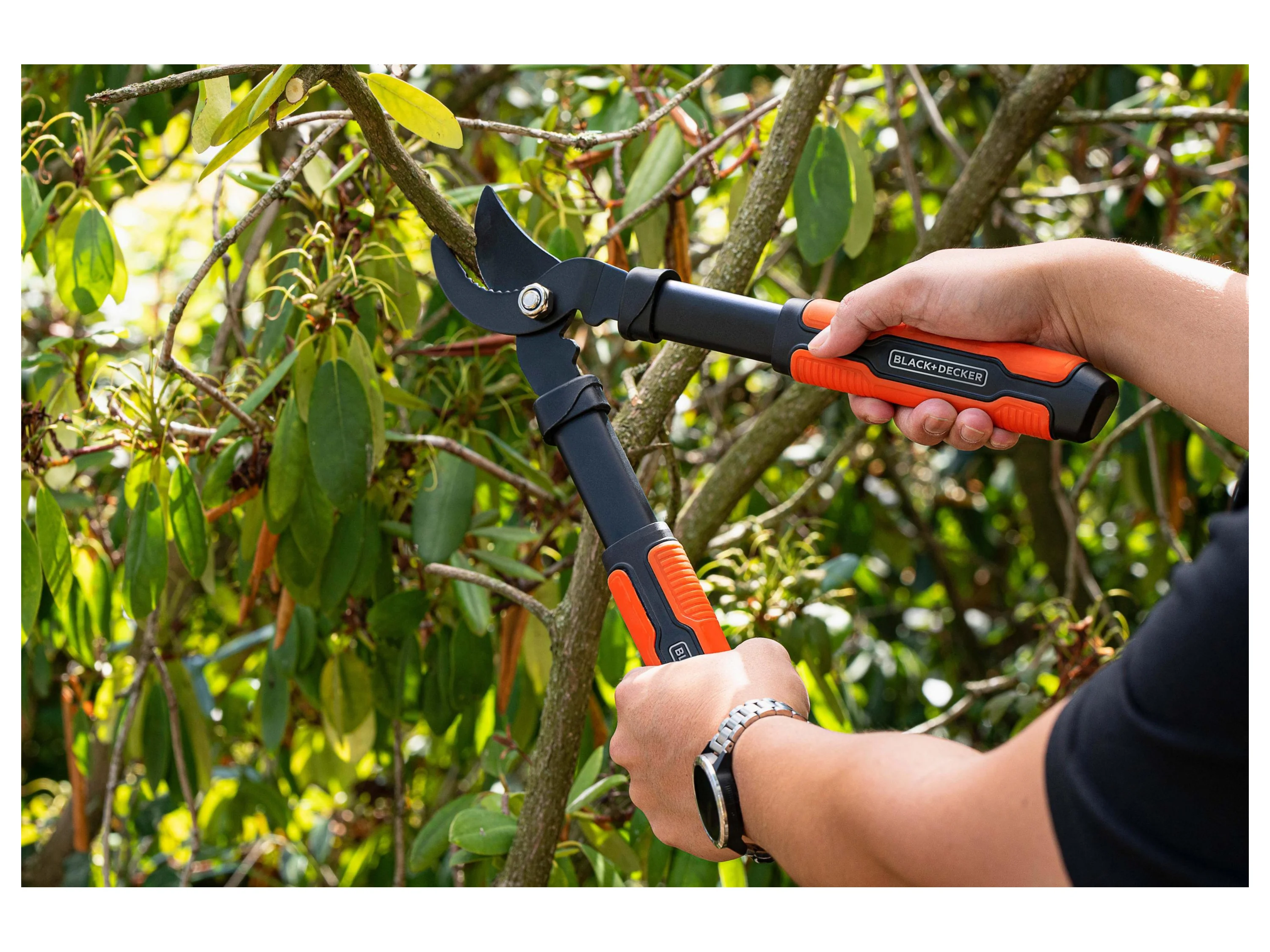 BLACK & DECKER Ambossschere 15'' – Bild 2 von 4