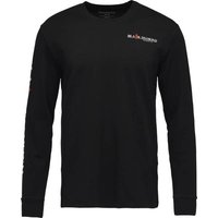 BLACK DIAMOND Herren Shirt LOGOWEAR, Größe L in Schwarz