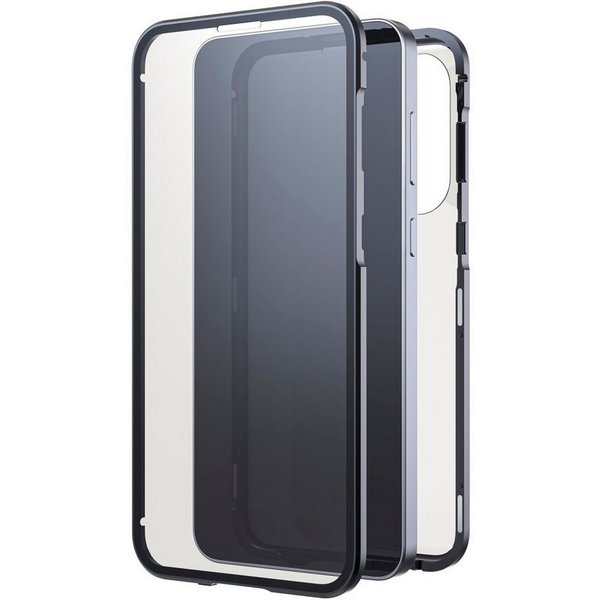 Black Rock Handyhülle Smartphone Cover mit 360°-Rundumschutz für Samsung Galaxy A57 5G, 360°-Rundumschutz, Metallrahmen, Magnetverschluss, Wireless Charging