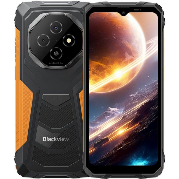 blackview Outdoor Smartphone FORT 1 – 6,56" HD+, Dual-Kamera, 10000 mAh Akku Handy (16.66 cm/6.56 Zoll, 256 GB Speicherplatz, 16 MP Kamera, Seitlicher Fingerabd