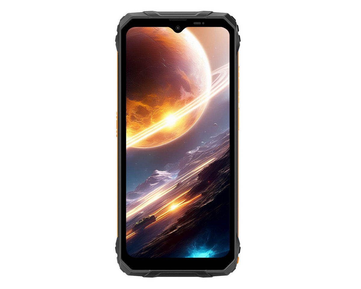 blackview Outdoor Smartphone FORT 1 – 6,56" HD+, Dual-Kamera, 10000 mAh Akku Handy (16.66 cm/6.56 Zoll, 256 GB Speicherplatz, 16 MP Kamera, Seitlicher Fingerabd – Bild 2 von 5
